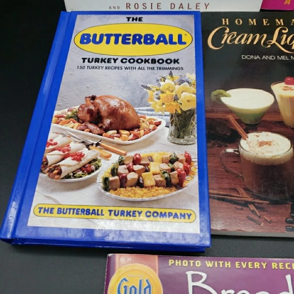 Lot of 7 Cookbooks Andrew Weil Rachael Ray + Misc HC & PB Variety Kitchen